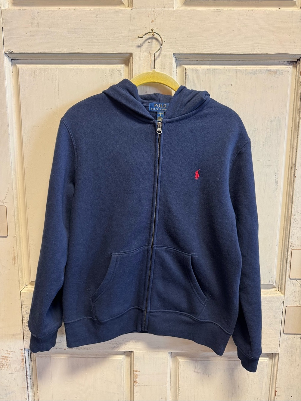 Boys Polo Ralph Lauren Navy Full Zip